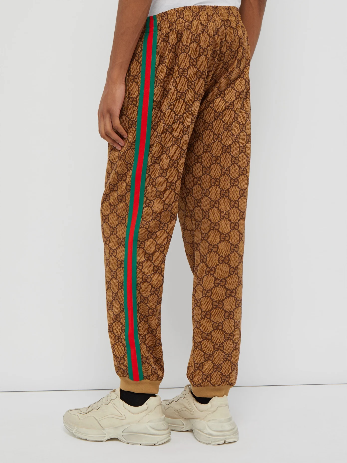 GG Supreme Web-stripe track pants - 3