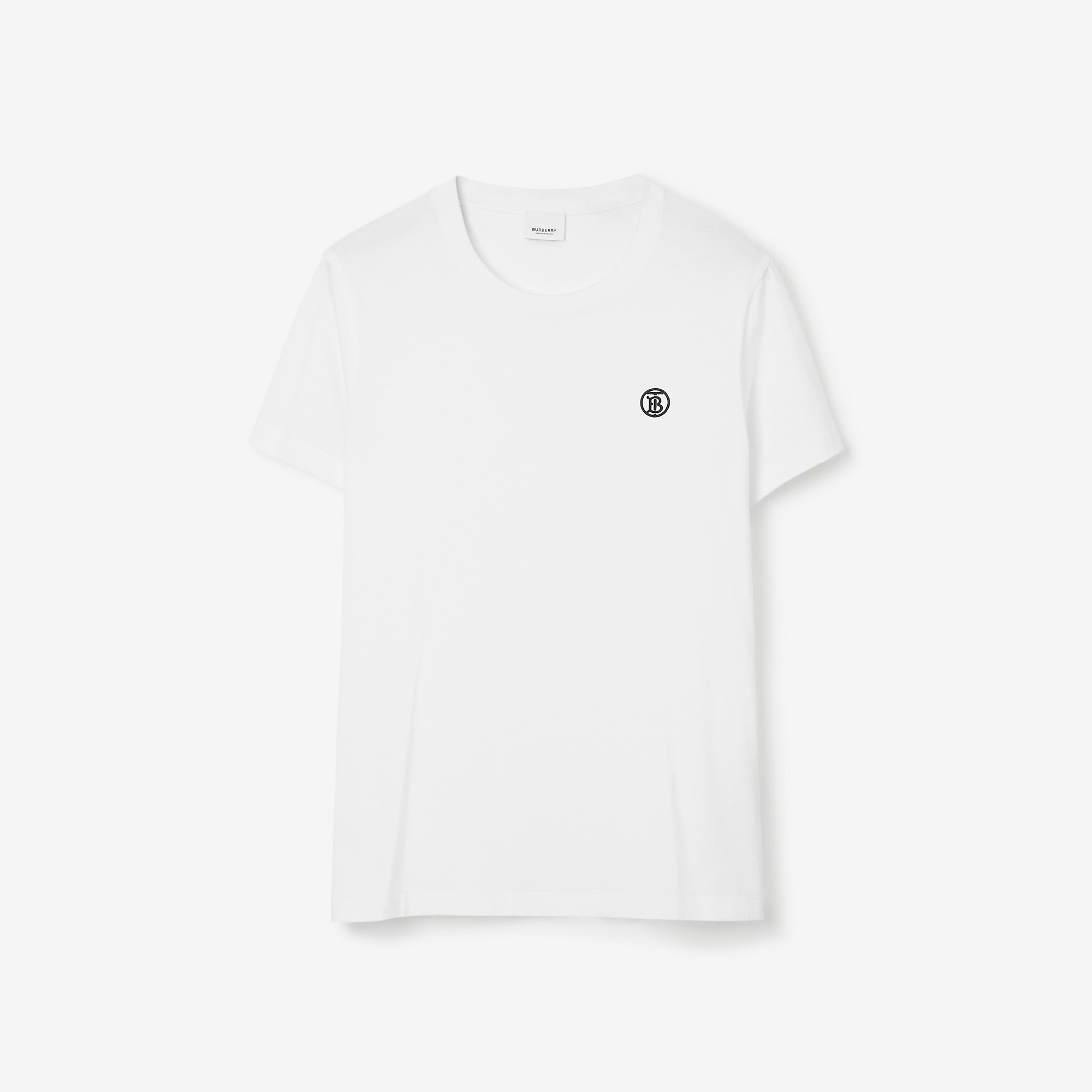 Monogram Motif Cotton T-shirt - 1