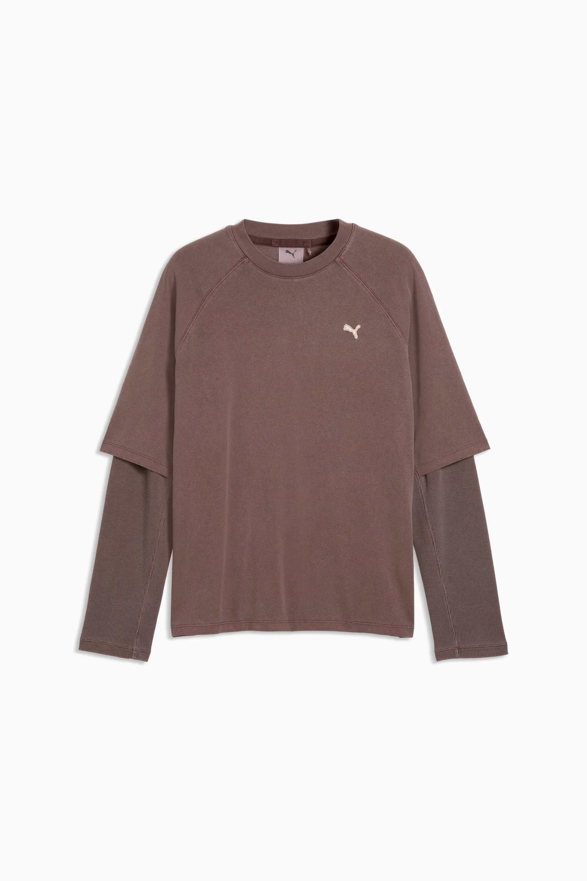Select Essentials Men's Double Layer Long Sleeve Tee - 1