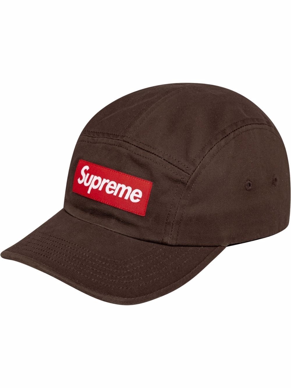 washed chino twill camp cap - 1