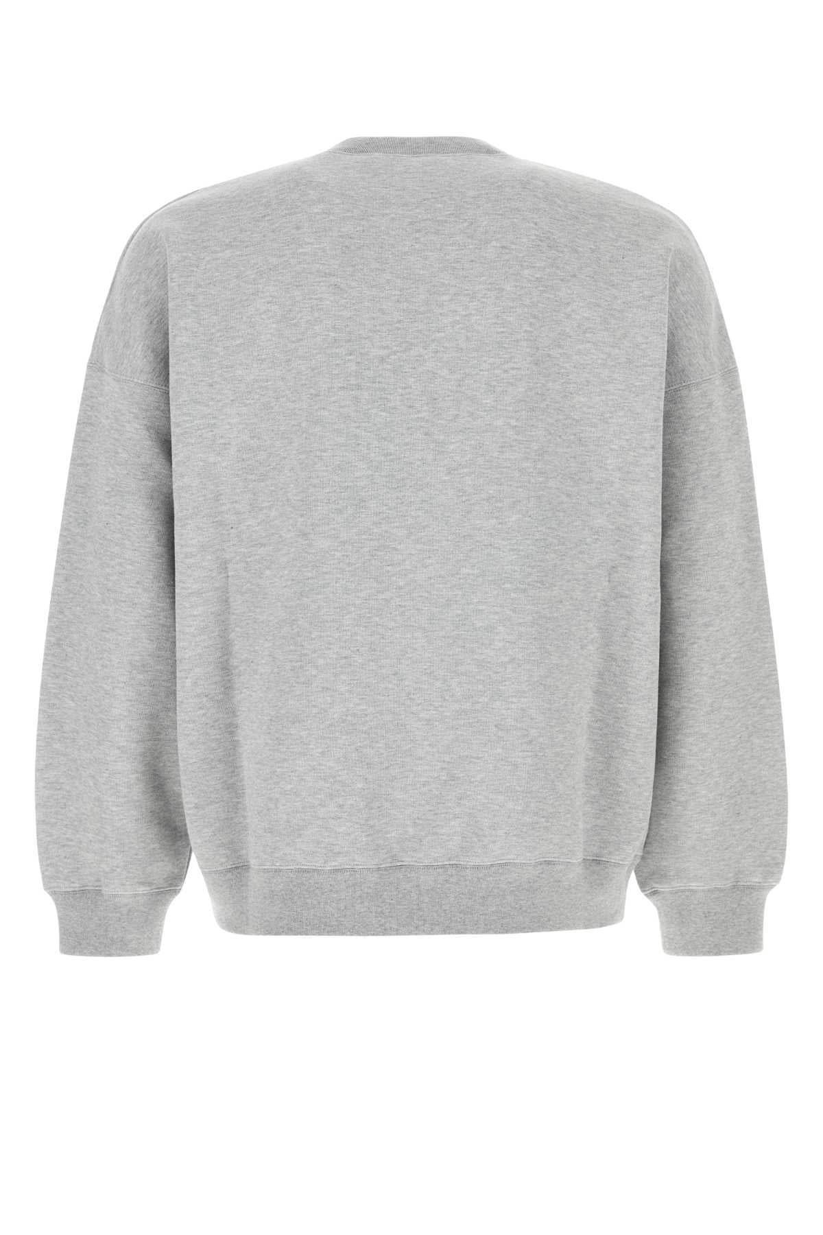 Gucci Men Grey Cotton Blend Oversize Sweatshirt - 2