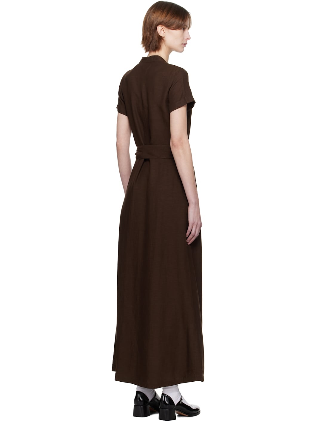 Brown Annelie Midi Dress - 3