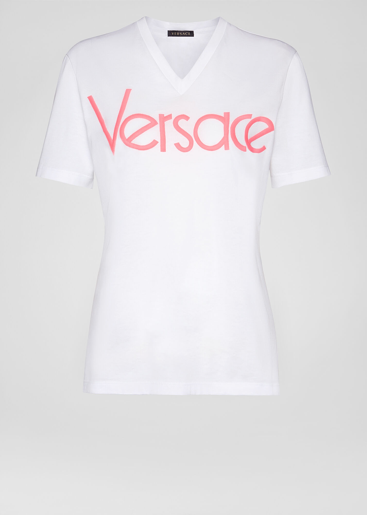 Vintage Logo V-Neck T-Shirt - 1