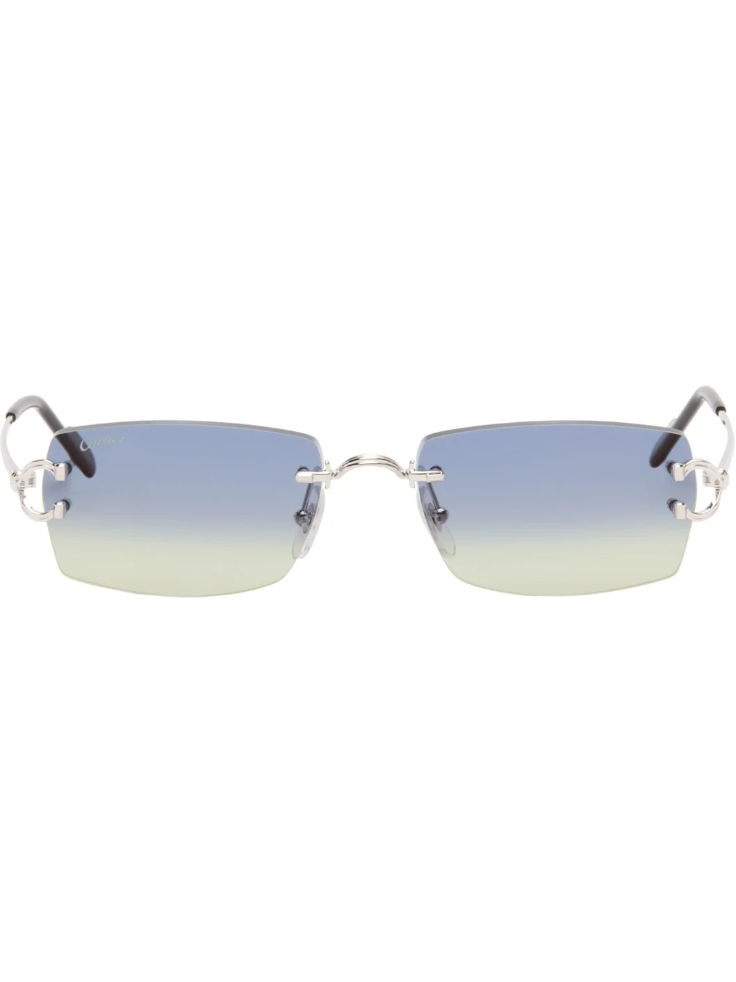 Silver Classic C Motif Sunglasses - 1