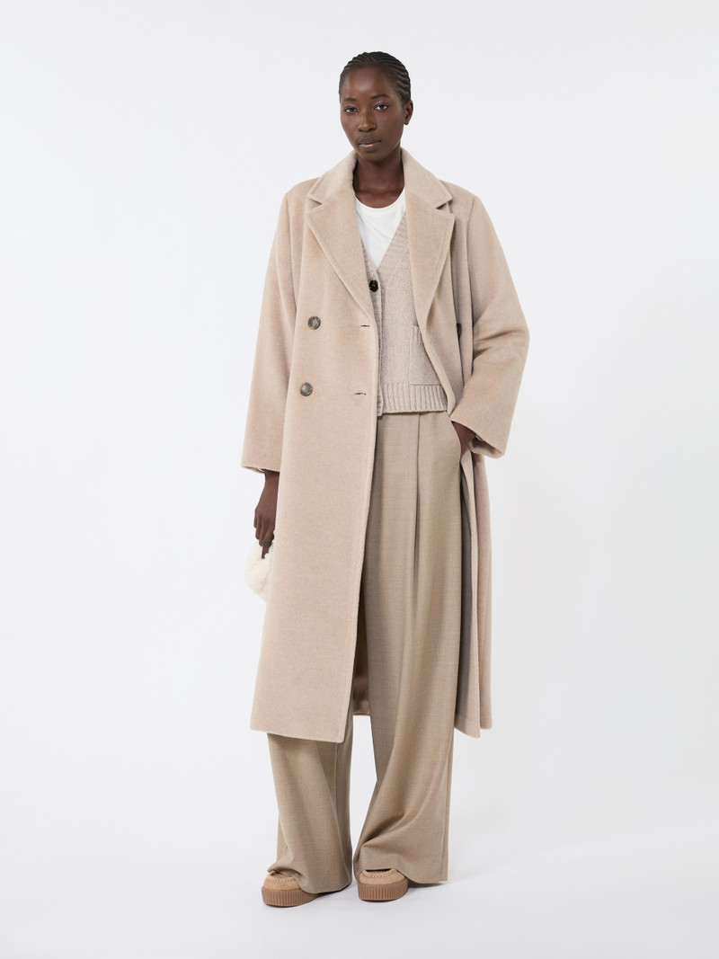 WEEKEND Max Mara ZUFOLO Double-breasted coat in wool and alpaca outlook