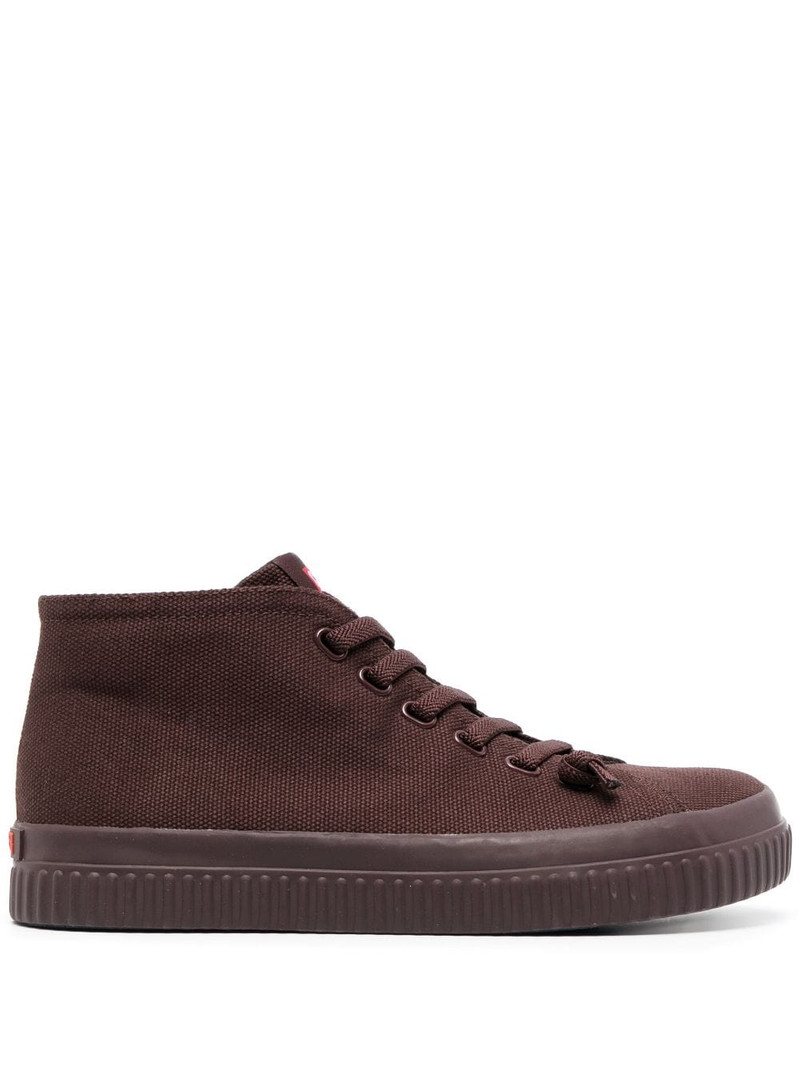 Peu laced high-top sneakers 1
