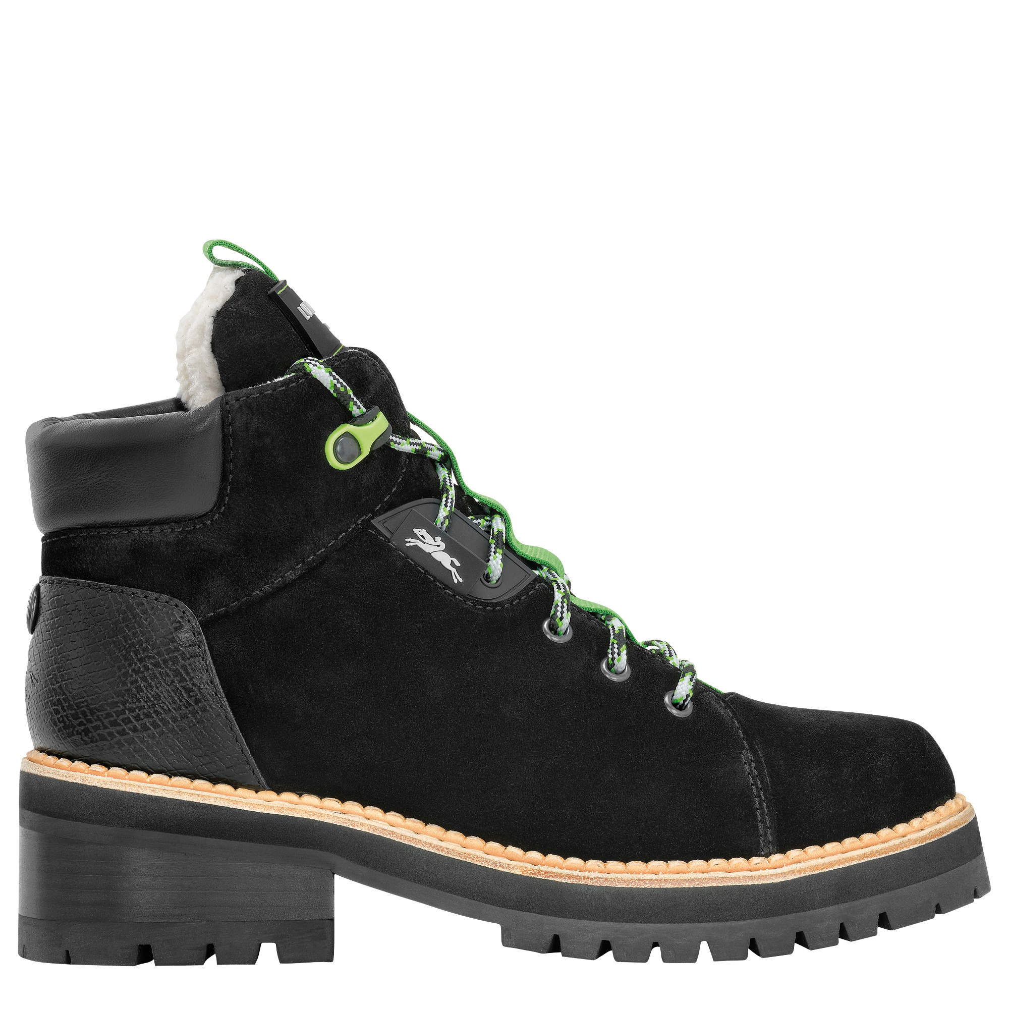 Le Pliage baroudeuse Boots Black - Leather - 1