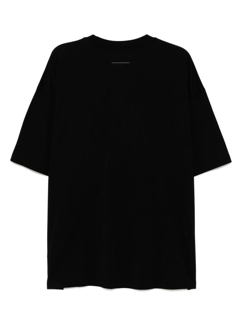 MM6 Maison Margiela logo print T-shirt outlook