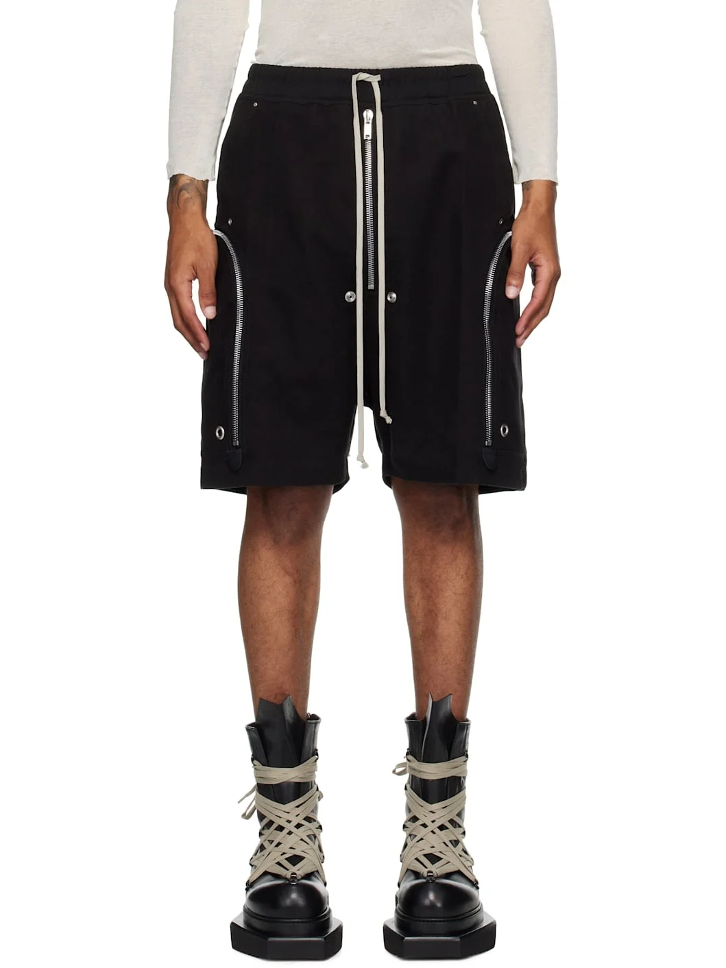 Black Concordians Bauhaus Bela Shorts - 1