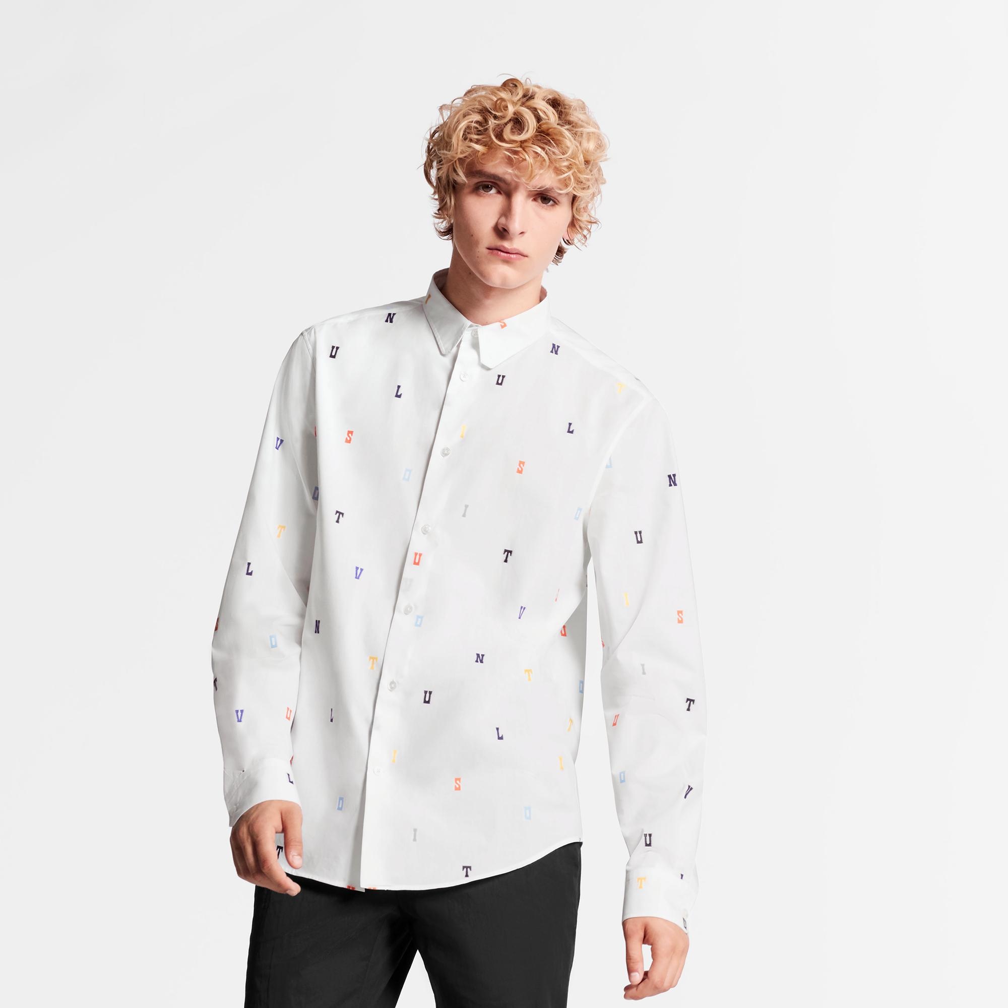 Regular Shirt With DNA Collar Fil Coupé - 4