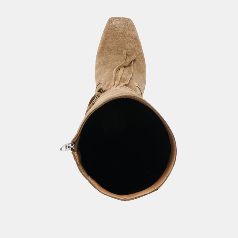 GIANO BOOTS OLIVE SUEDE 10