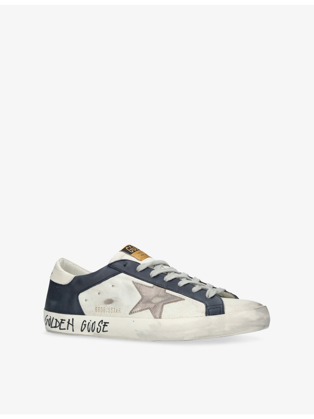Super-Star Leather Low-Top Trainers - 3