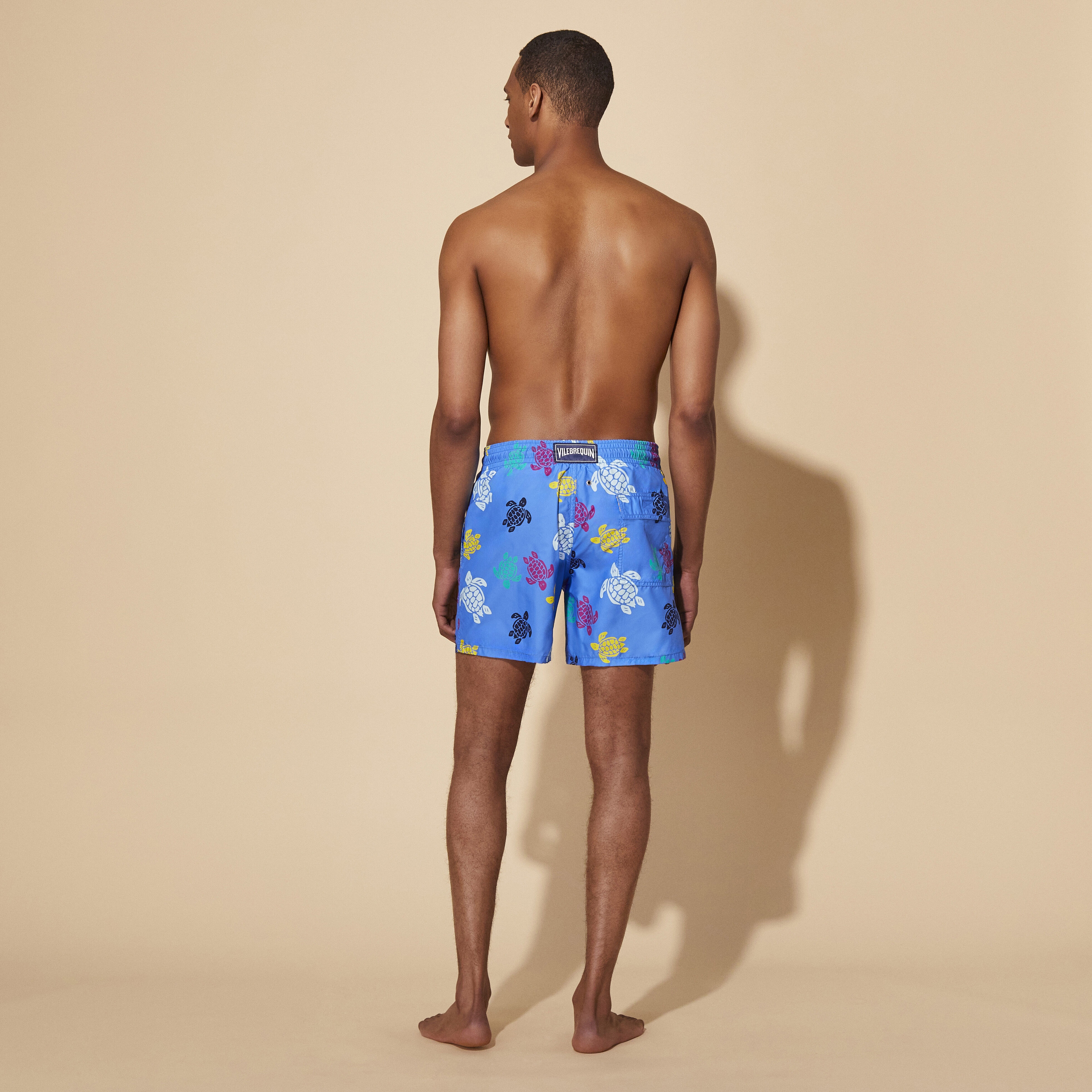 Men Swim Trunks Tortues Multicolores - 4