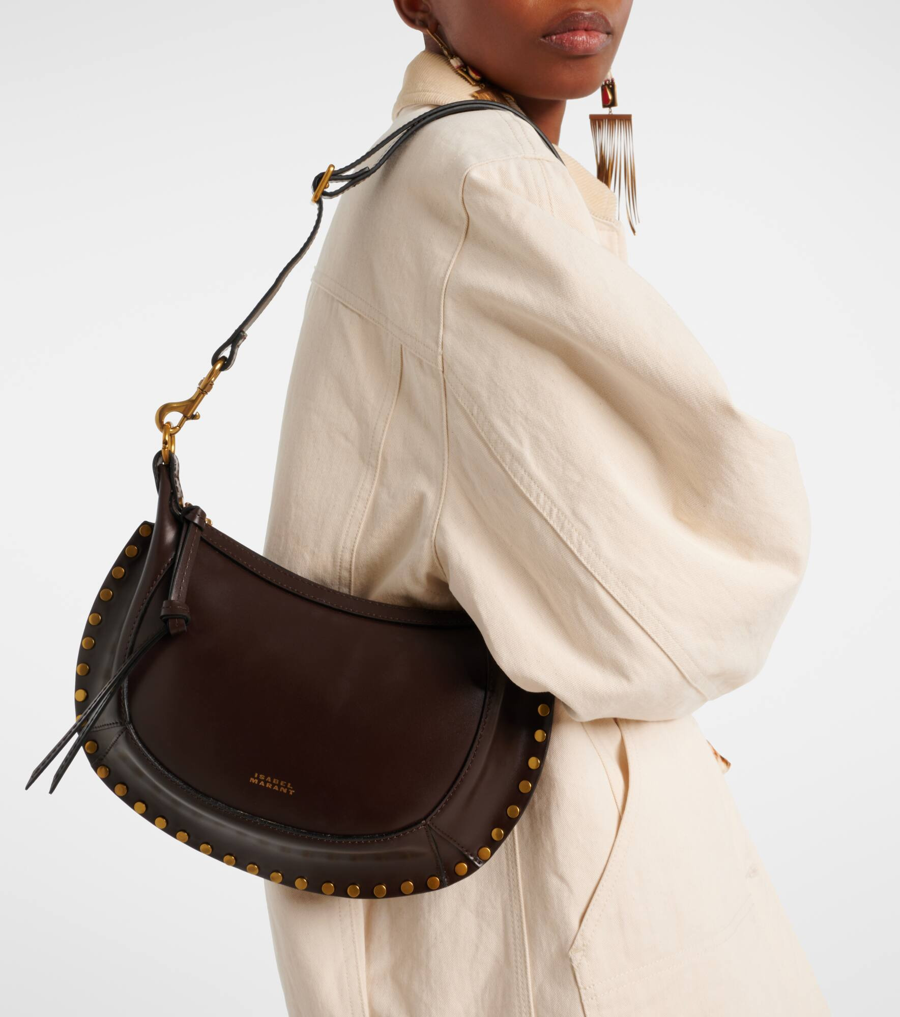 Oskan Moon Small leather shoulder bag - 2