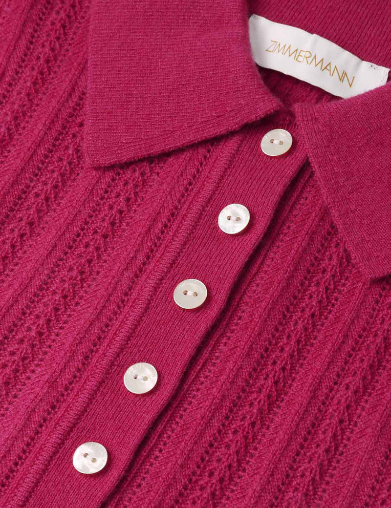 RIBBED KNIT POLO 5