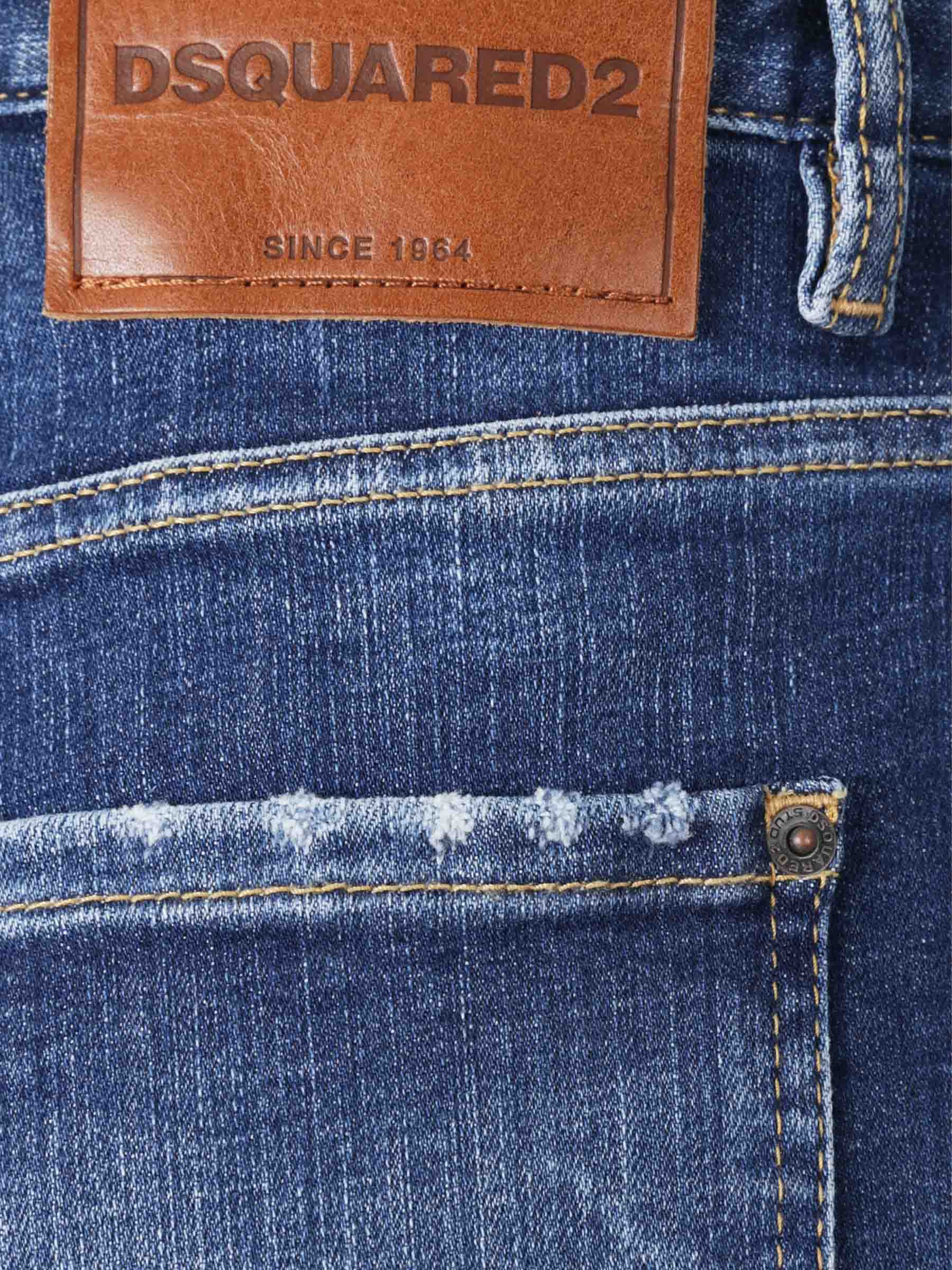 DISTRESSED STRAIGHT JEANS - 3