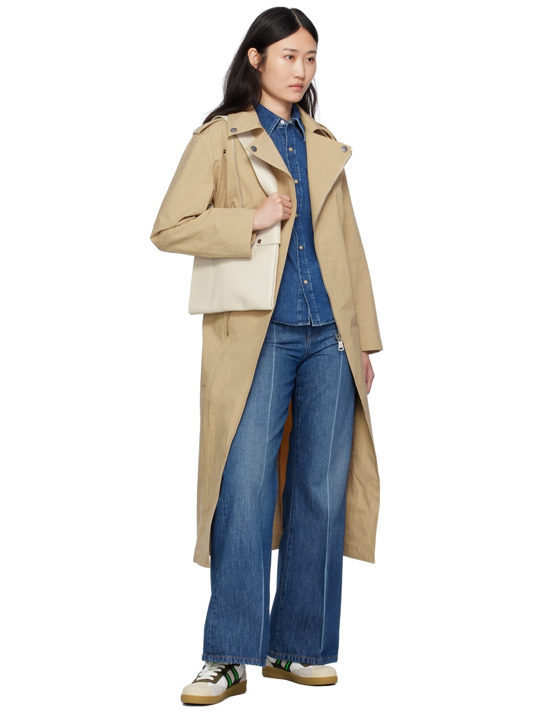 Gray Natacha Ramsay-Levi Edition Rosario Small Bag - 4