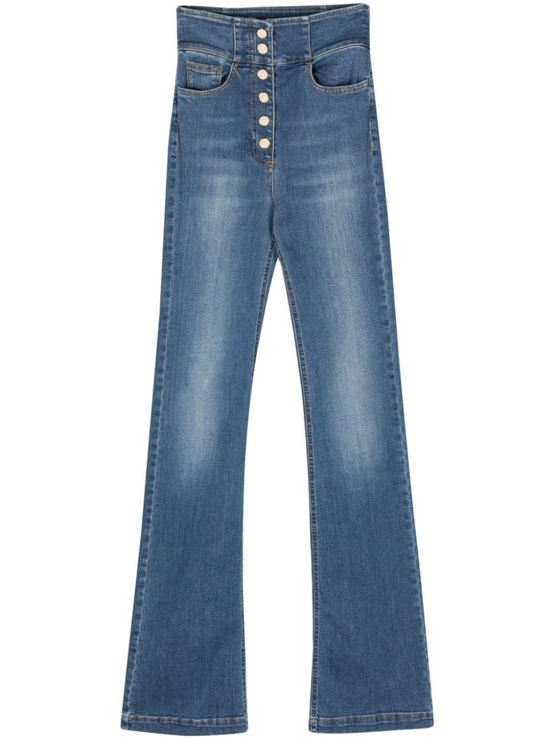 high-rise bootcut jeans 1