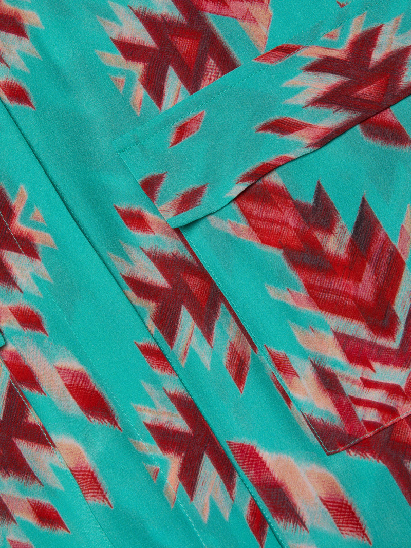 Cameron Silk Shirt Dress 6