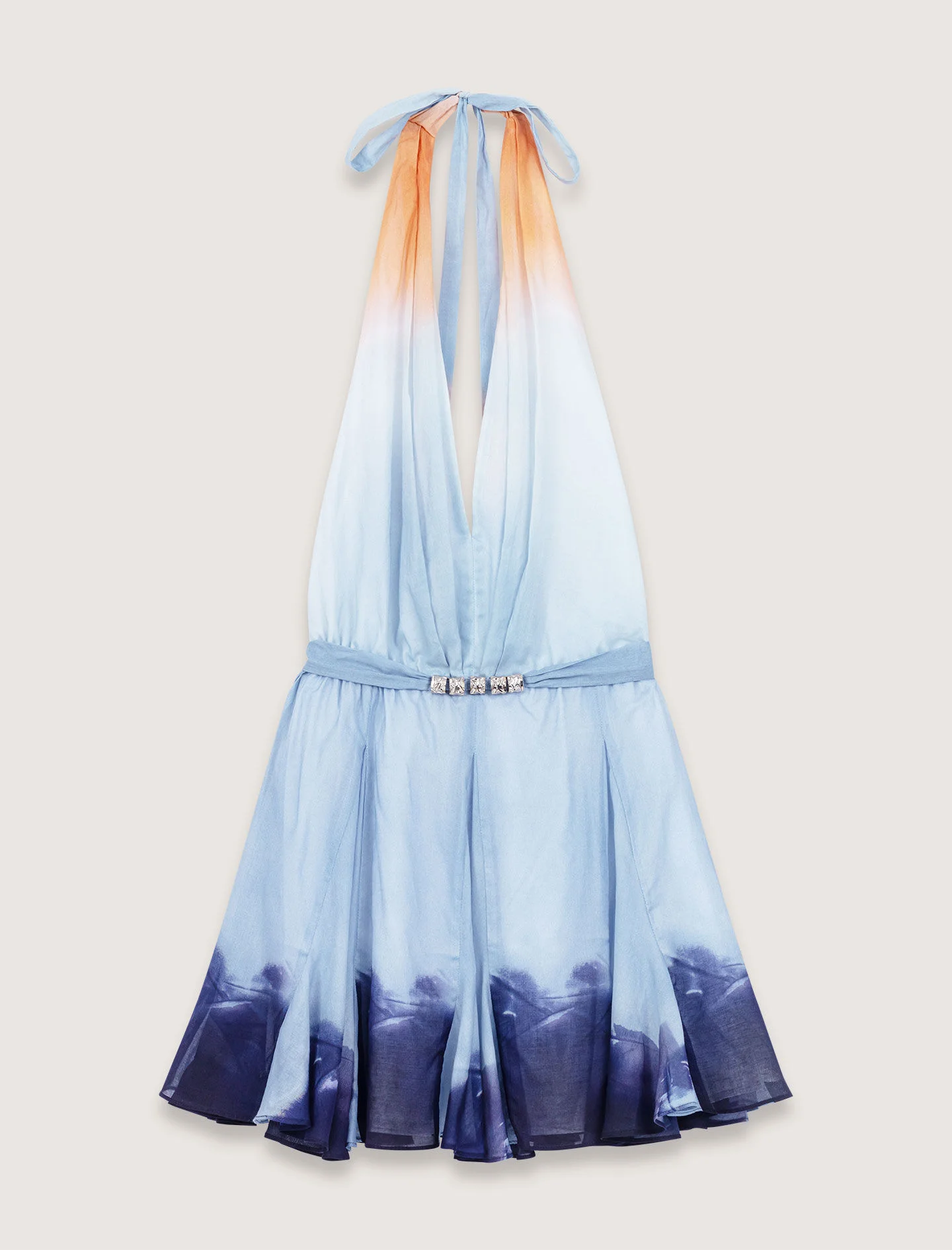 Mini tie-dye dress - 1
