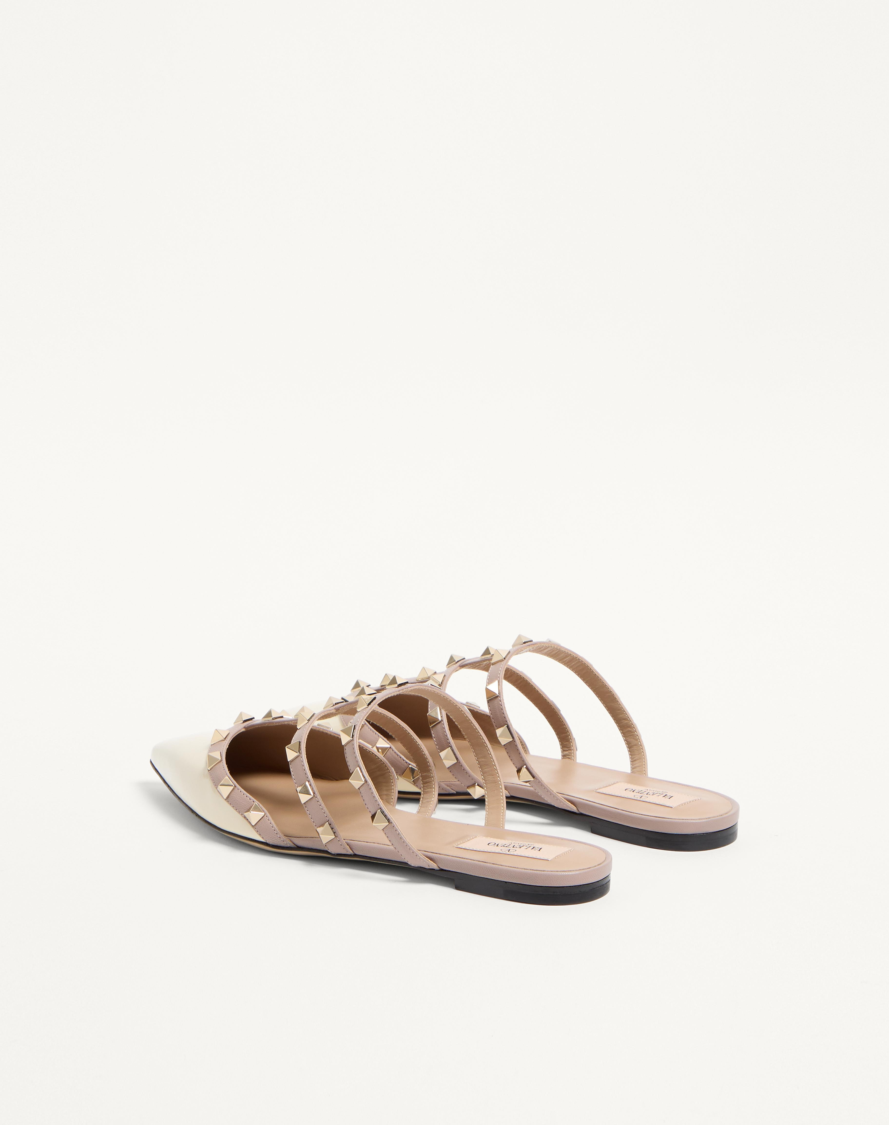 ROCKSTUD PATENT-LEATHER MULE - 5
