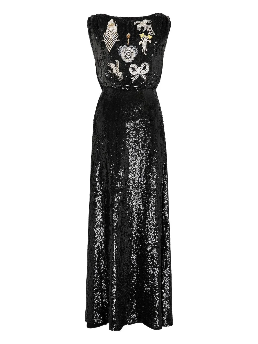 Adalina sequin-embellished maxi dress - 1