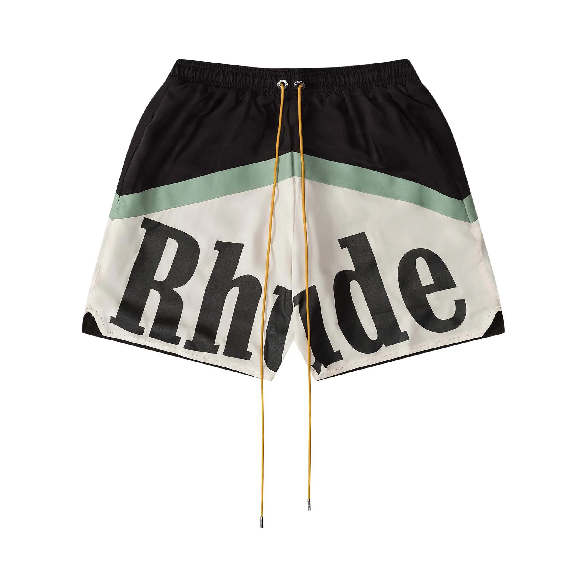 Rhude Awakeing Short 'Black/Green/Creme' - 1