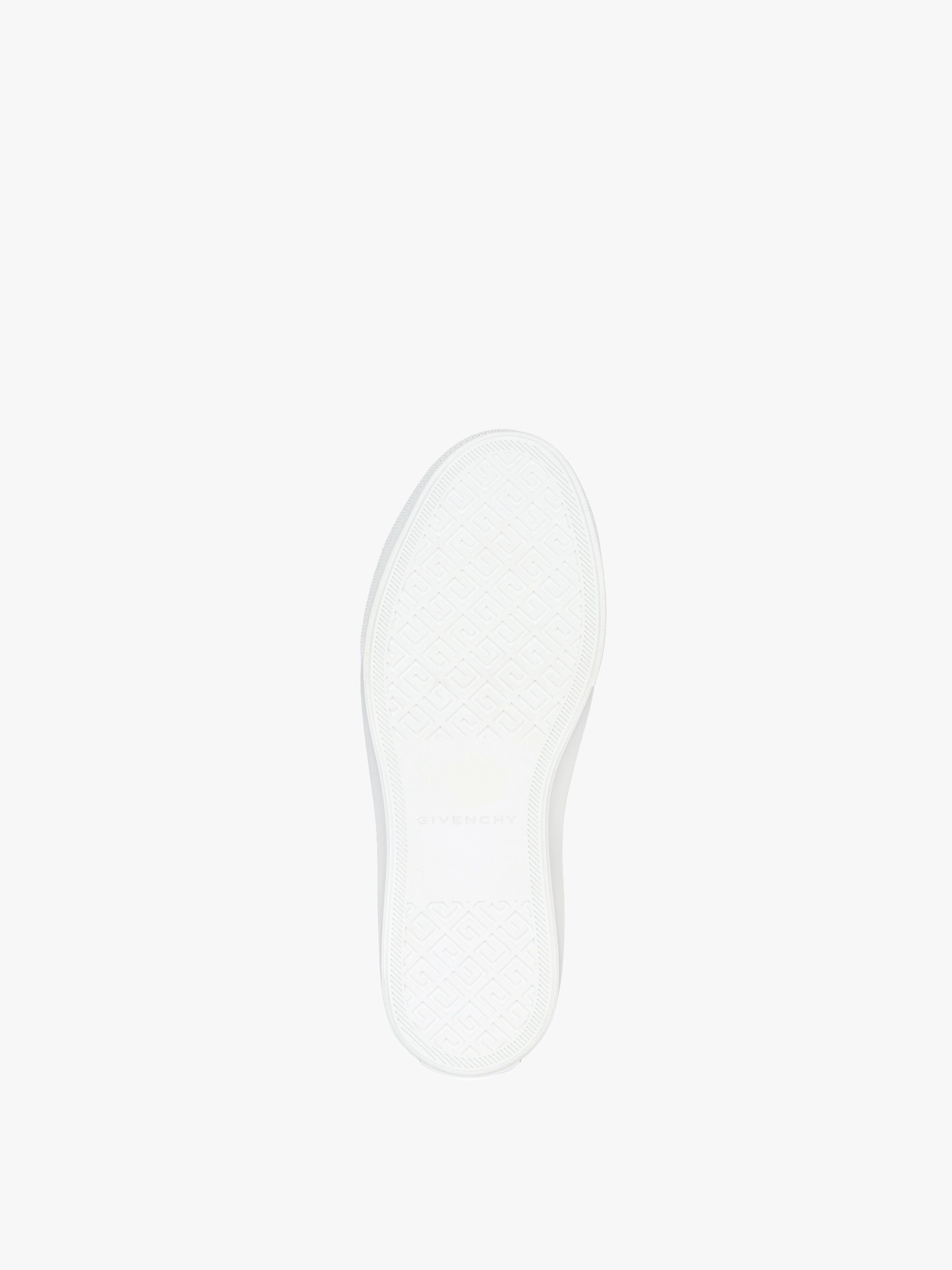 CITY SNEAKERS IN 4G EMBROIDERED CANVAS - 5