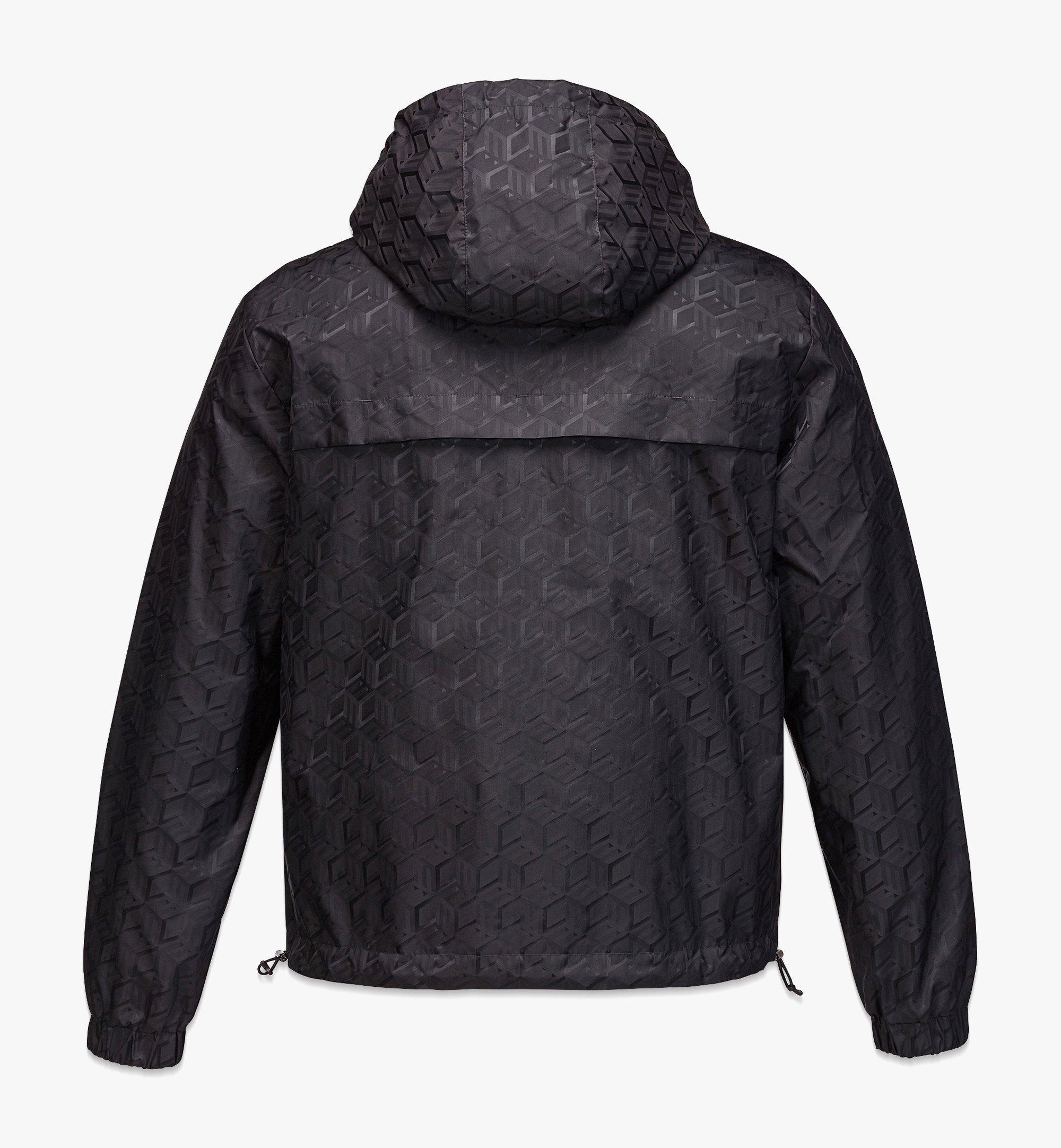 Cubic Monogram Jacquard Windbreaker in ECONYL® - 3