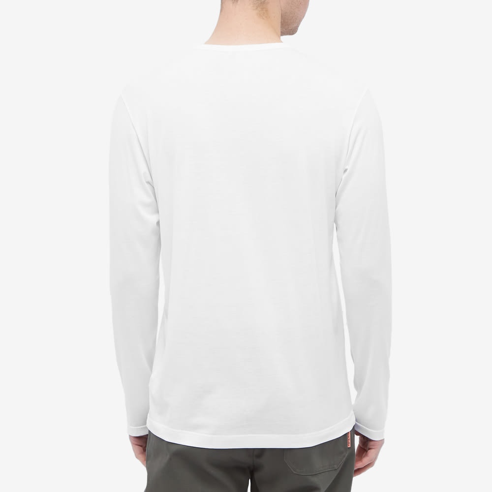 Sunspel Long Sleeve Crew Neck Tee - 4