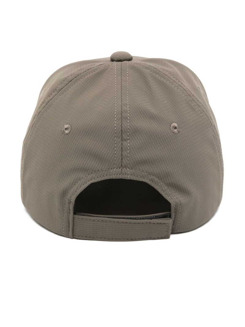 EMPORIO ARMANI logo-patch baseball cap outlook
