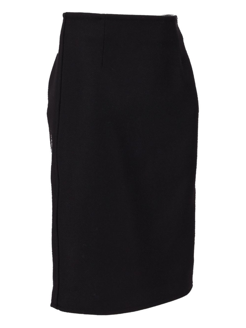 DSQUARED2 dart-detailed midi skirt outlook