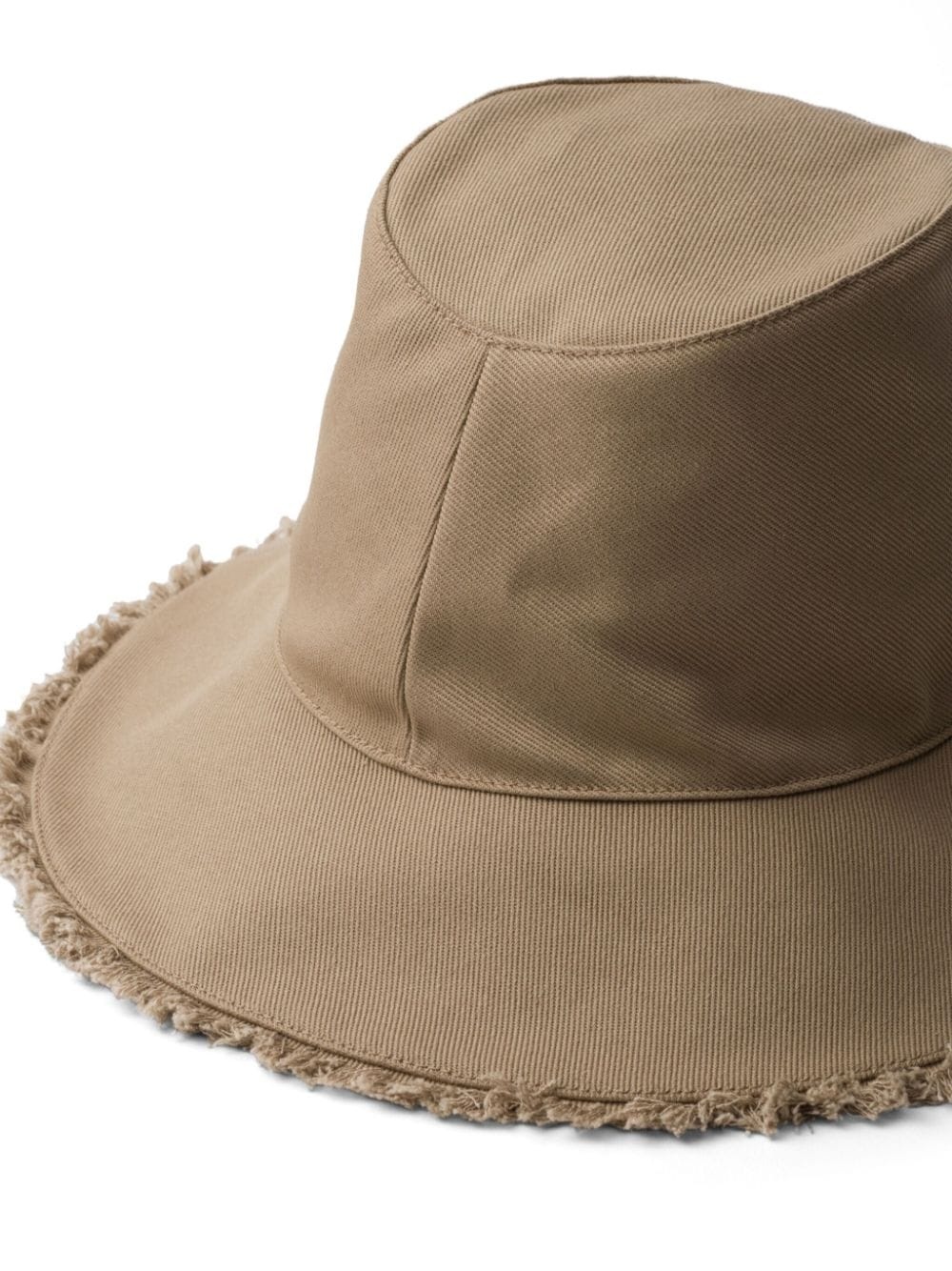 logo-embroidered cotton bucket hat - 2