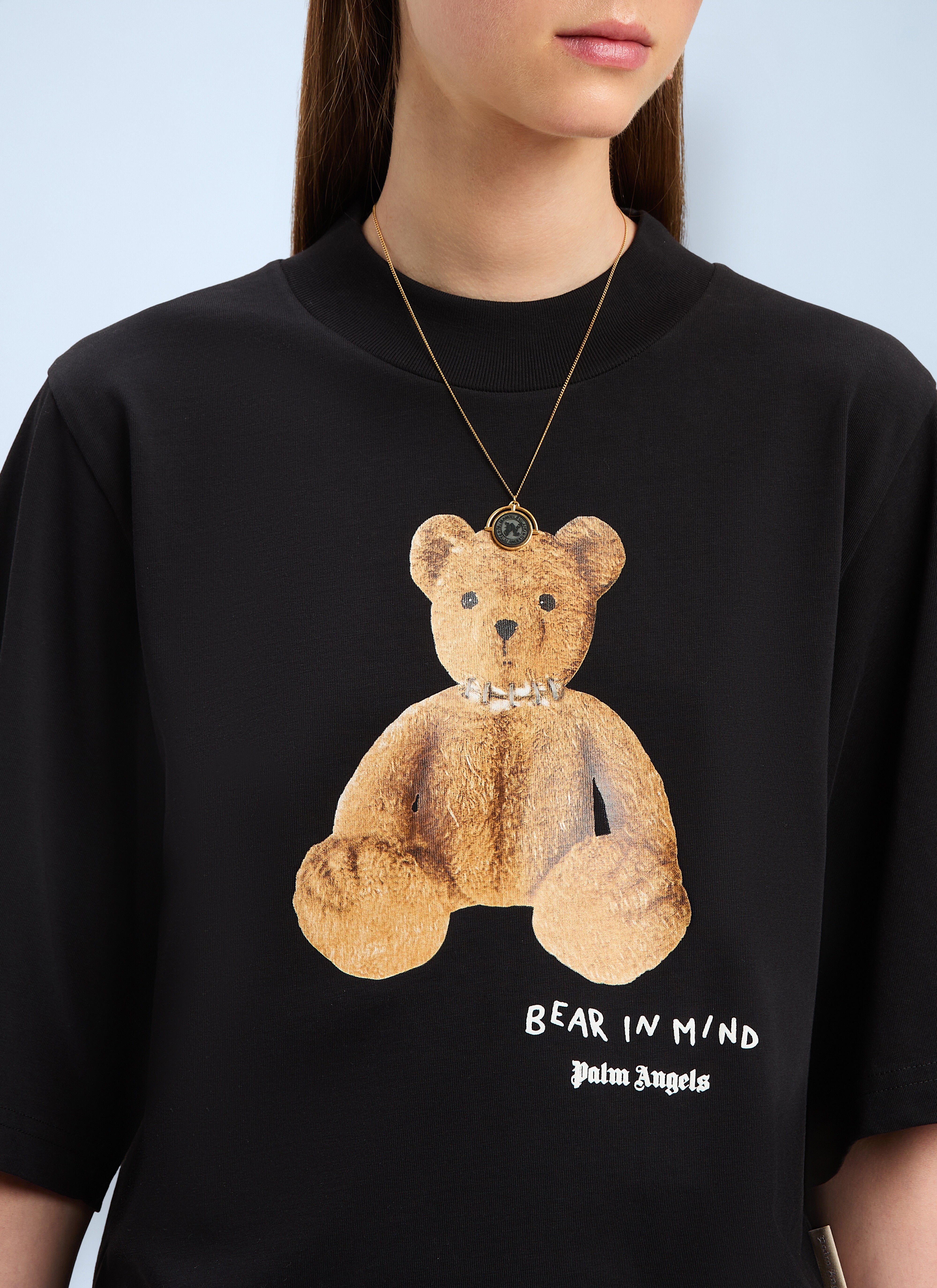 Cropped Bear In Mind T-shirt - 5