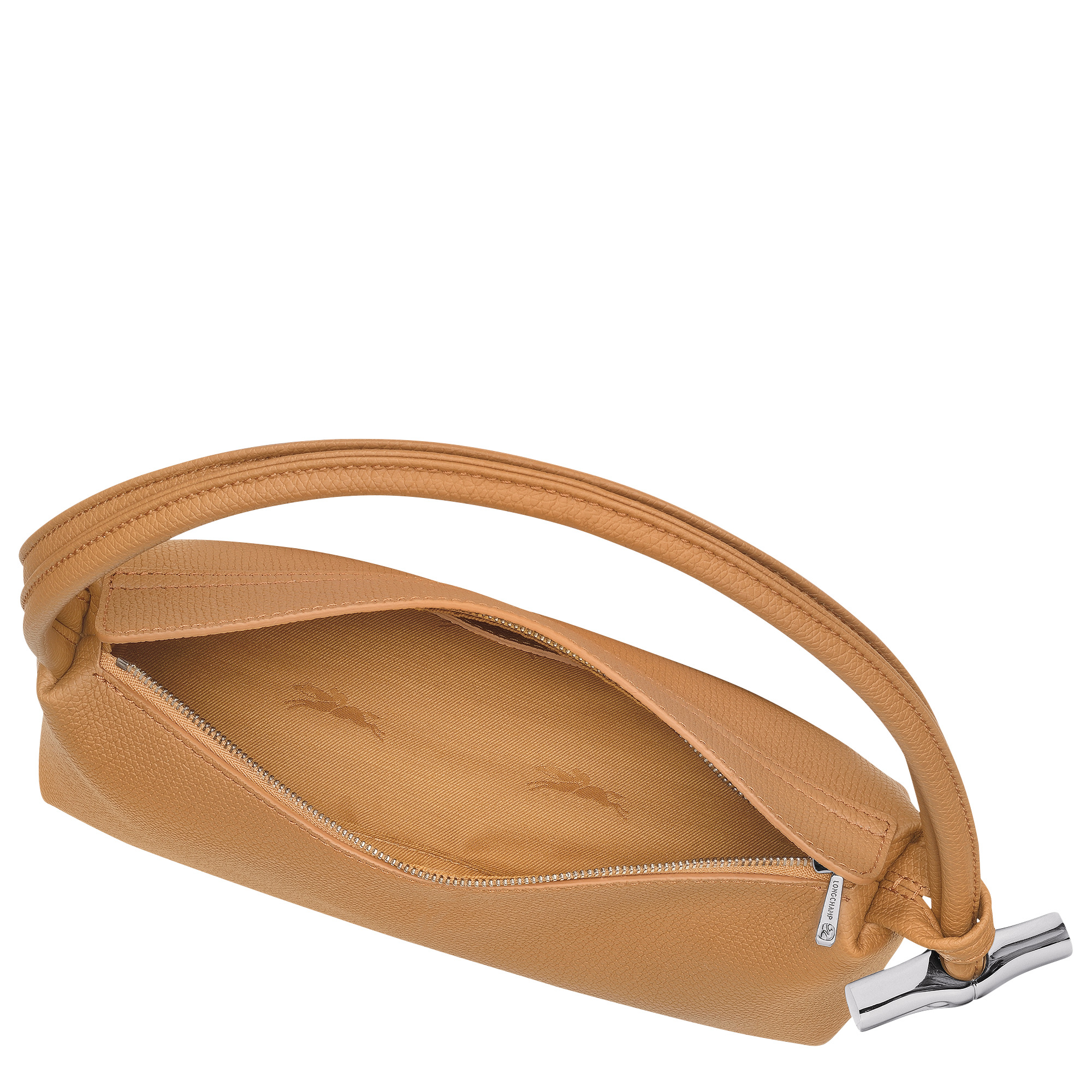 Le Roseau Shoulder bag Walnut - Leather - 5