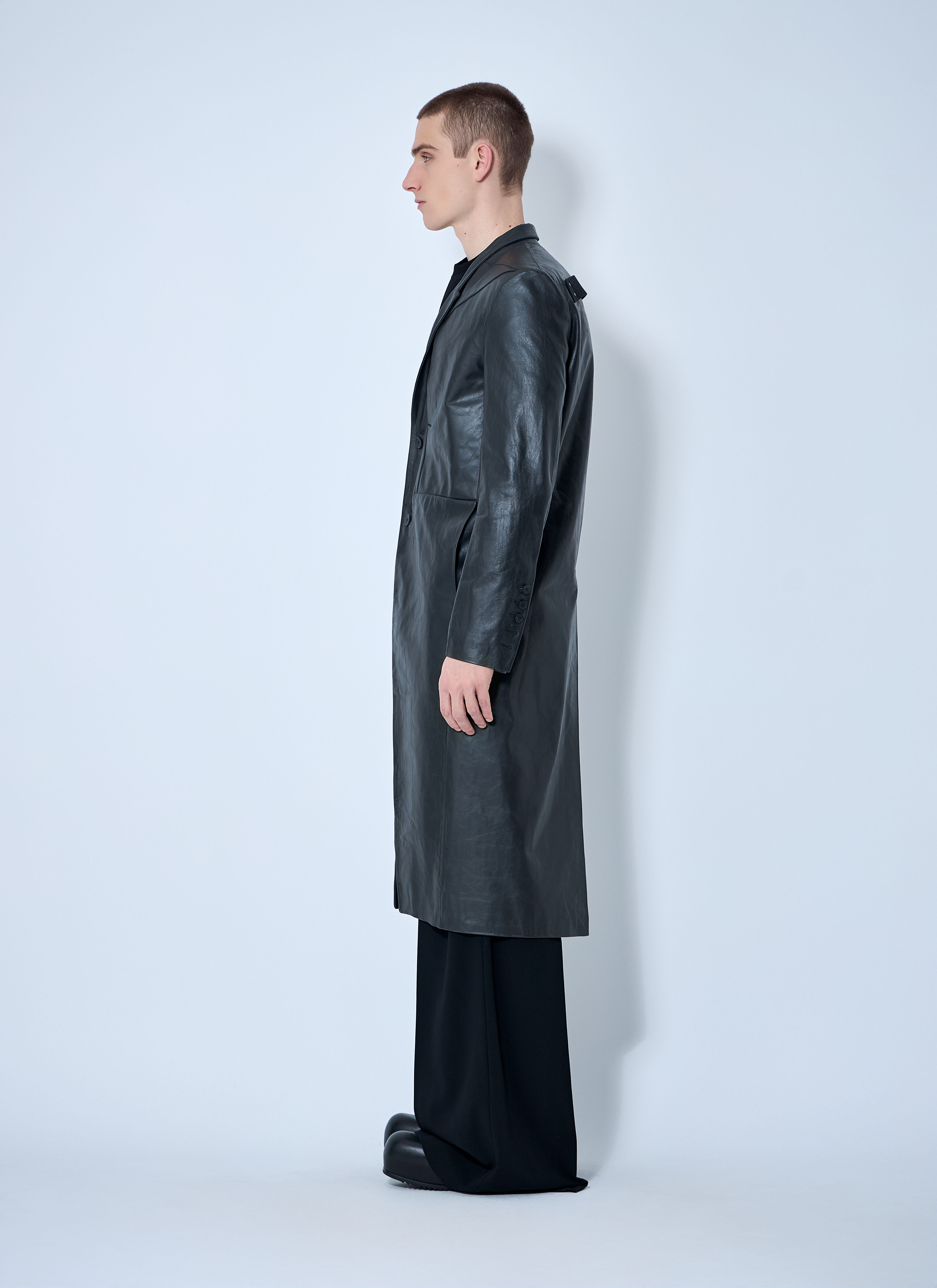 Leather Lido Coat - 3