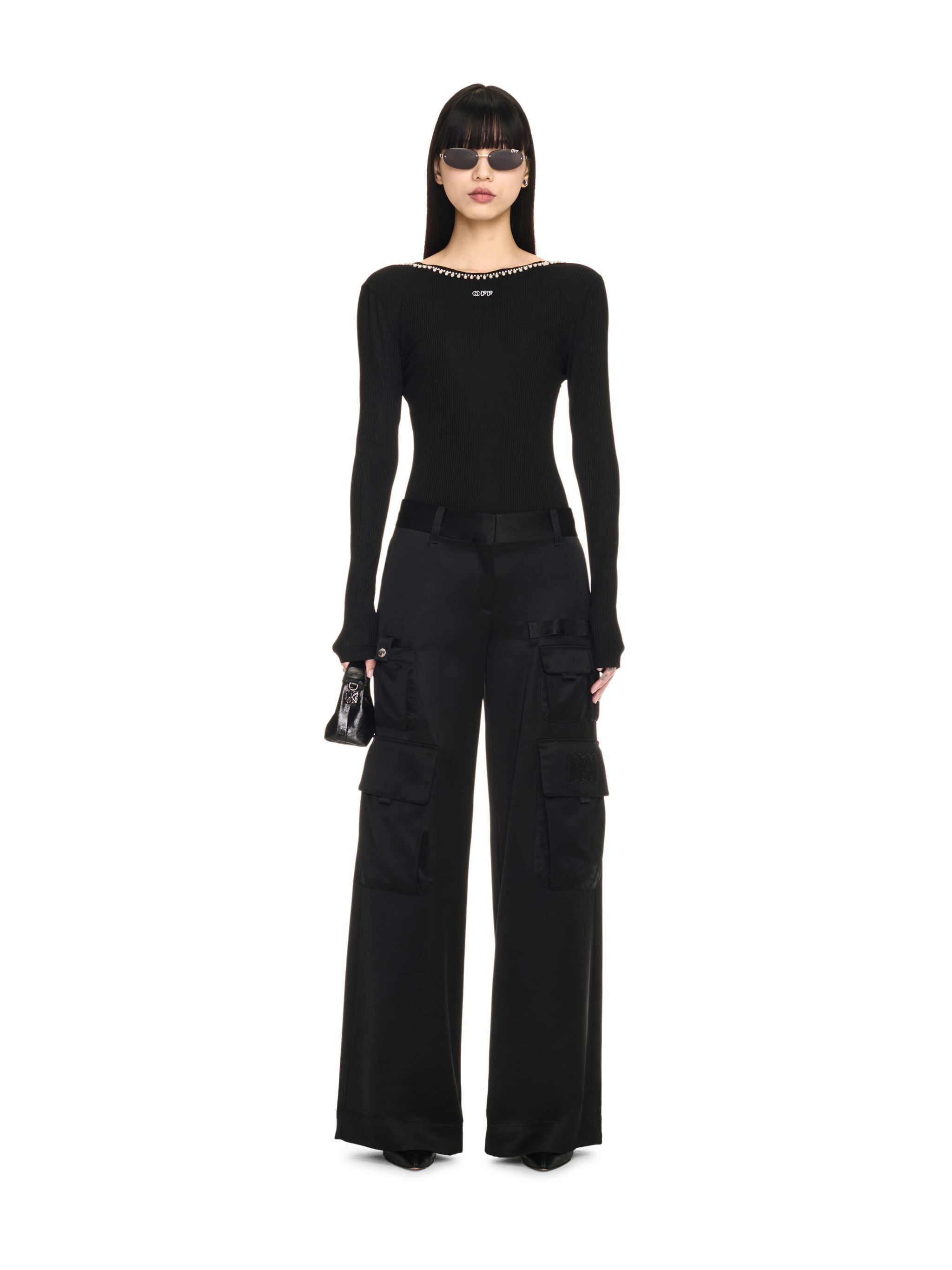 Light Rib Emb 20s L/s Top - 2