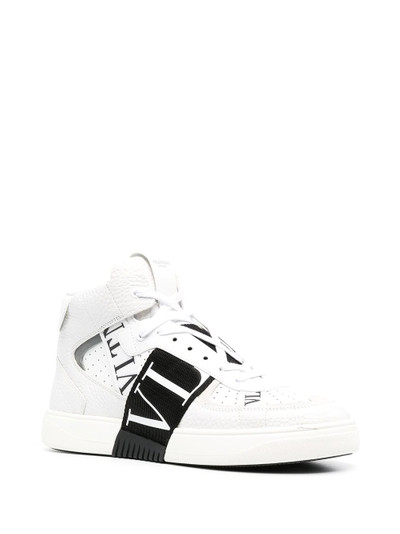 Valentino VLTN print band sneakers outlook