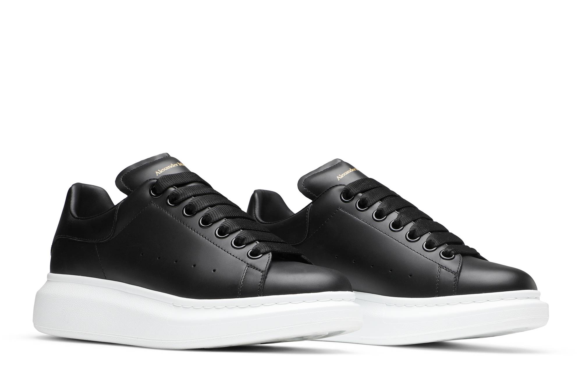 Alexander McQueen Wmns Oversized Sneaker 'Black' - 8