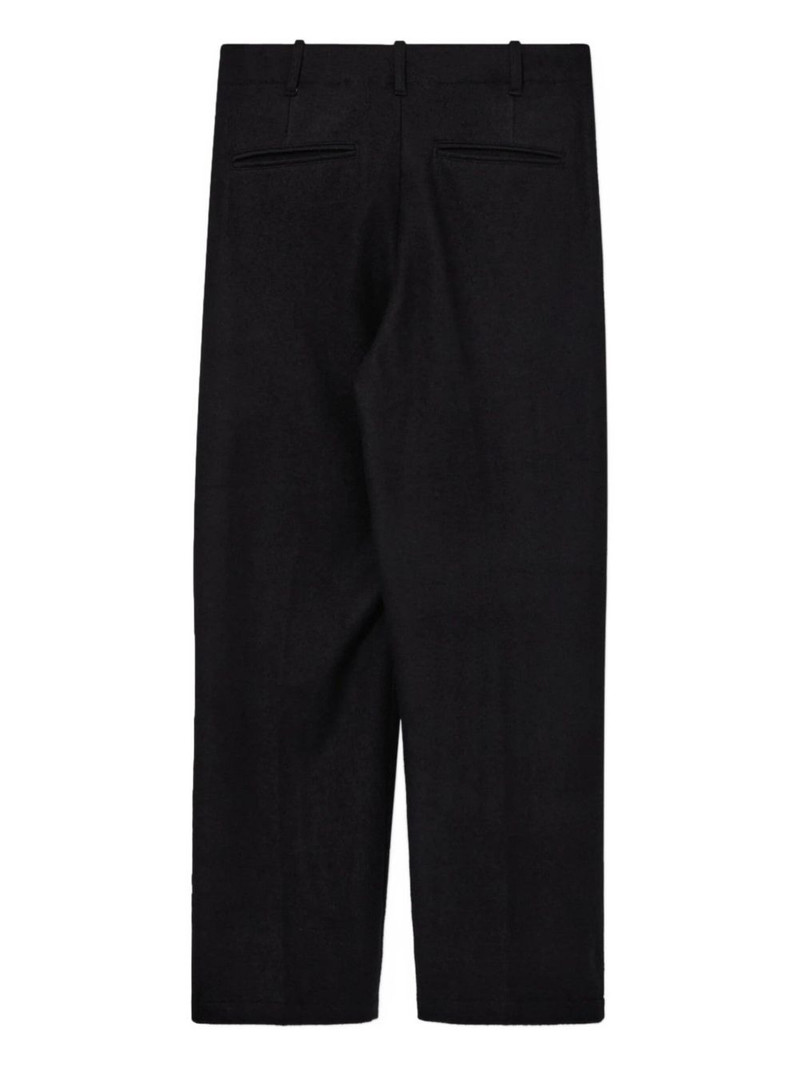 LADY WHITE CO. Crater wool trousers outlook