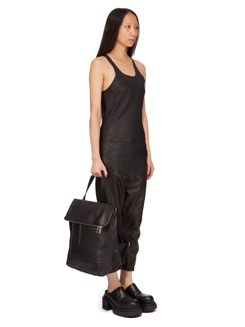 Cargo leather backpack 8