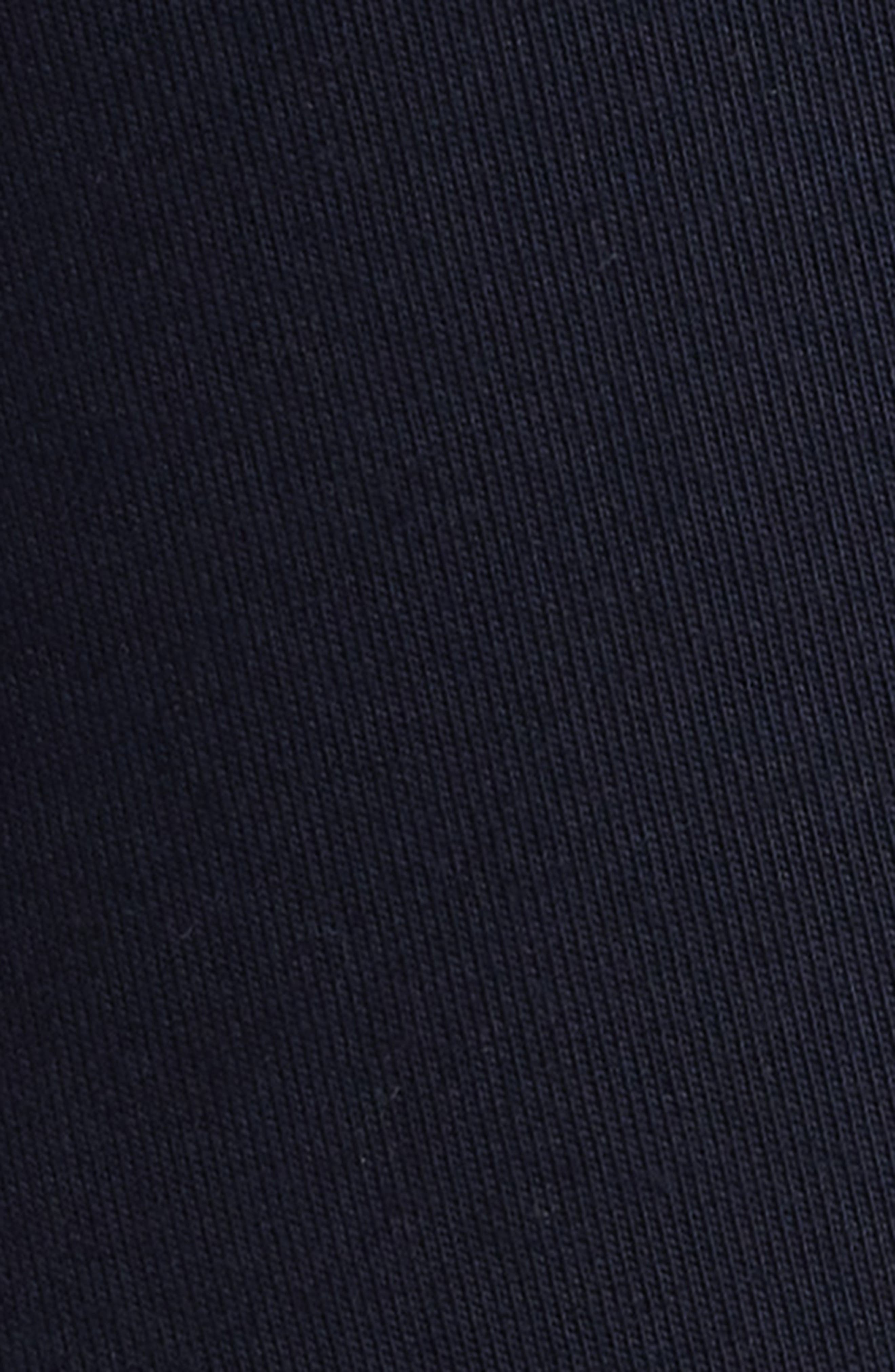 FRAME Asymmetric Tiered Ruffle Knit Dress in Navy at Nordstrom - 6
