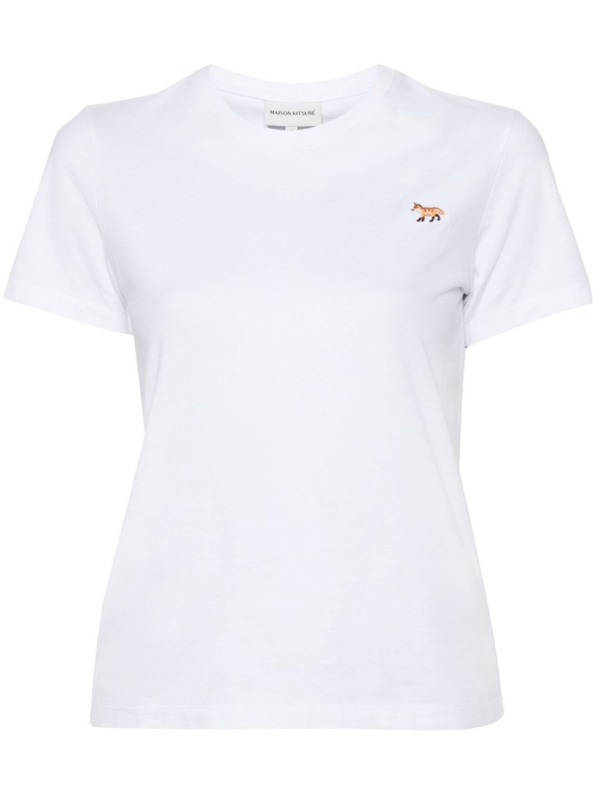 Fox-motif cotton T-shirt - 1