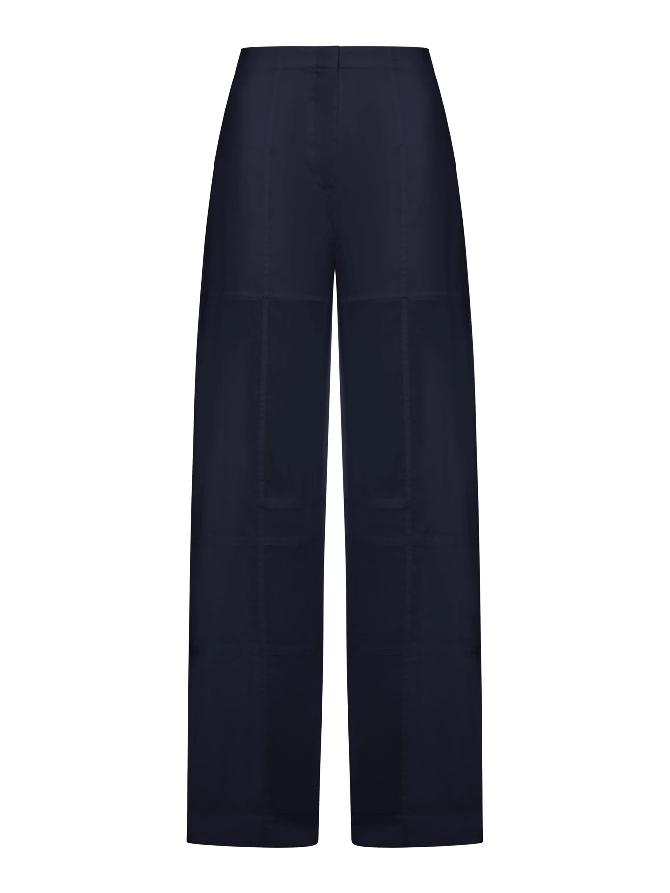 COTTON PALAZZO TROUSERS - 1