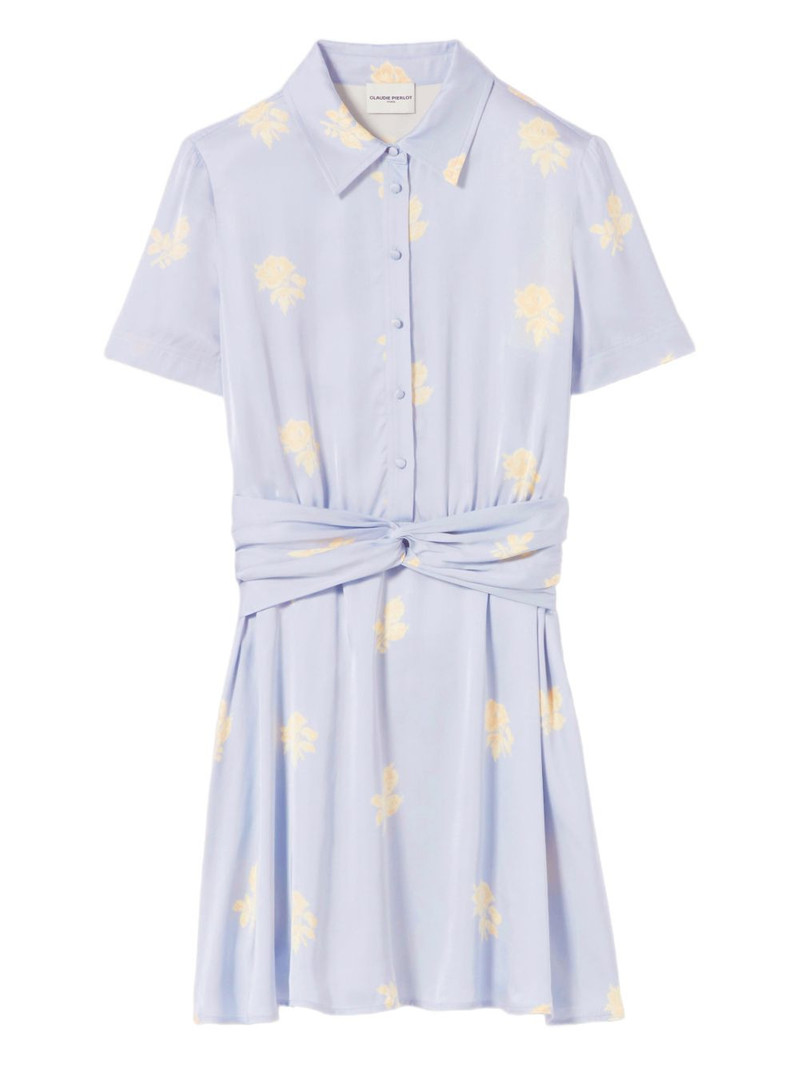 floral-print mini dress 1