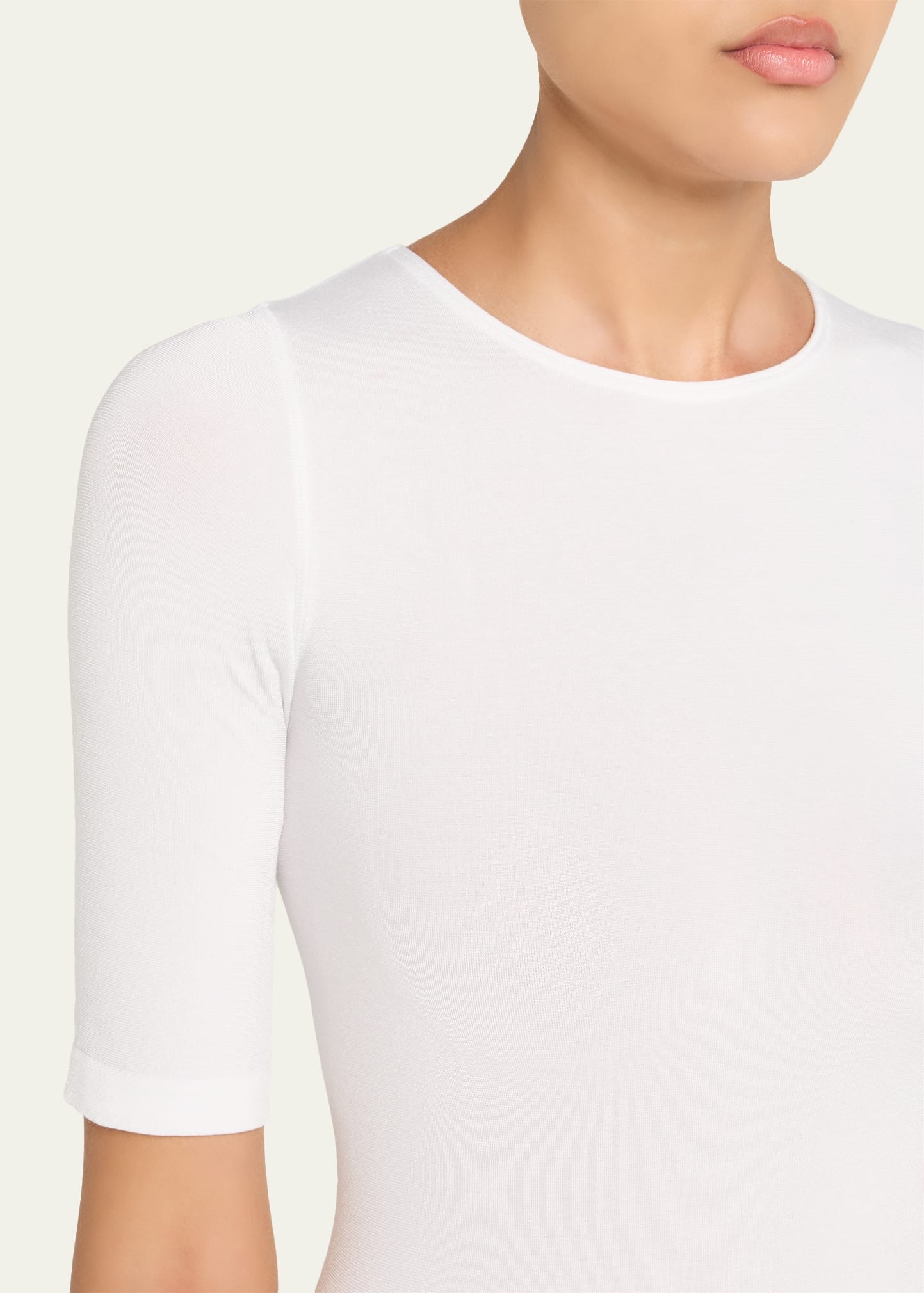 Bahamas Short-Sleeve Crewneck Bodysuit - 5