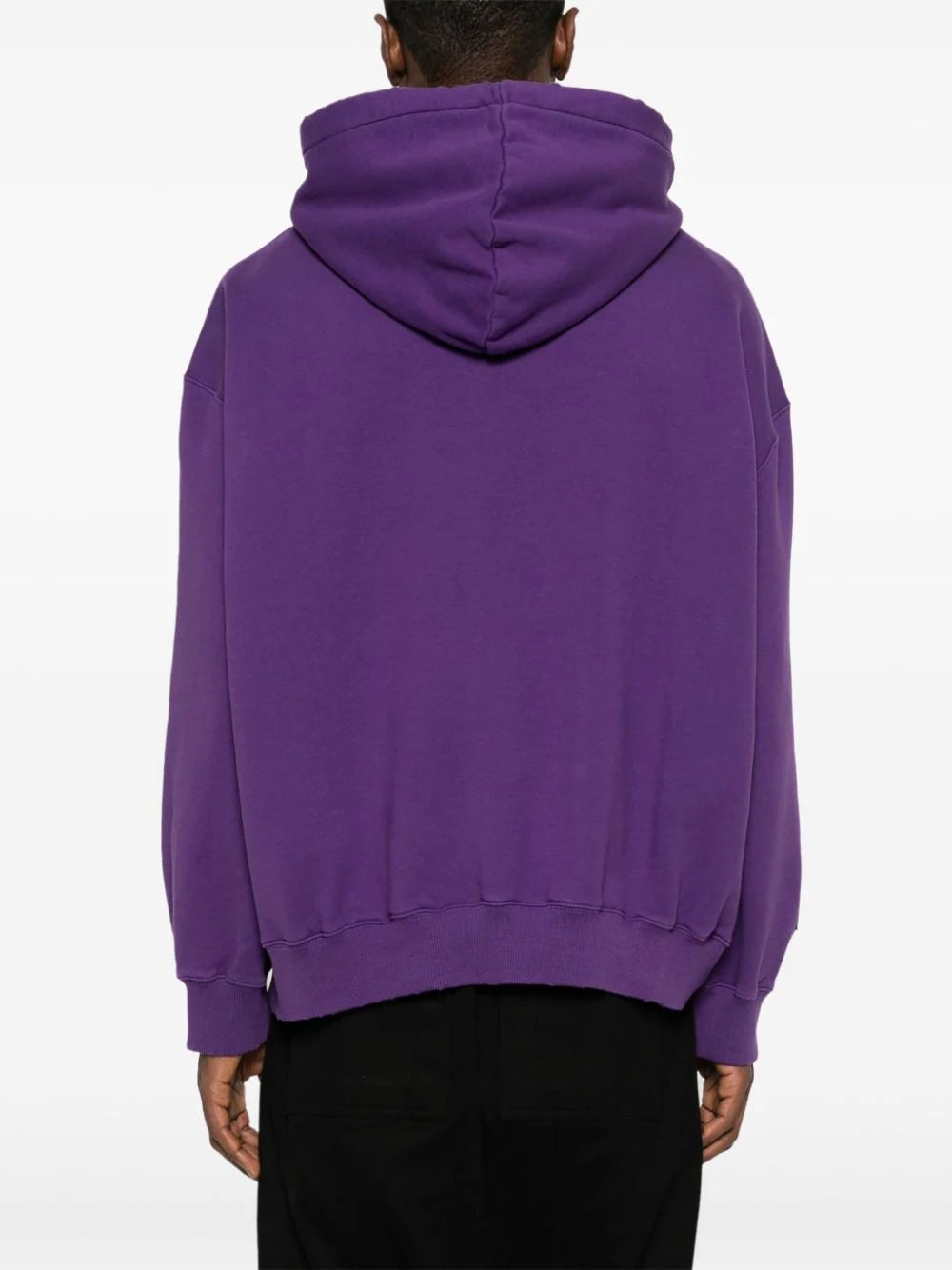 X FUTURE LOGO-PRINT COTTON HOODIE - 4