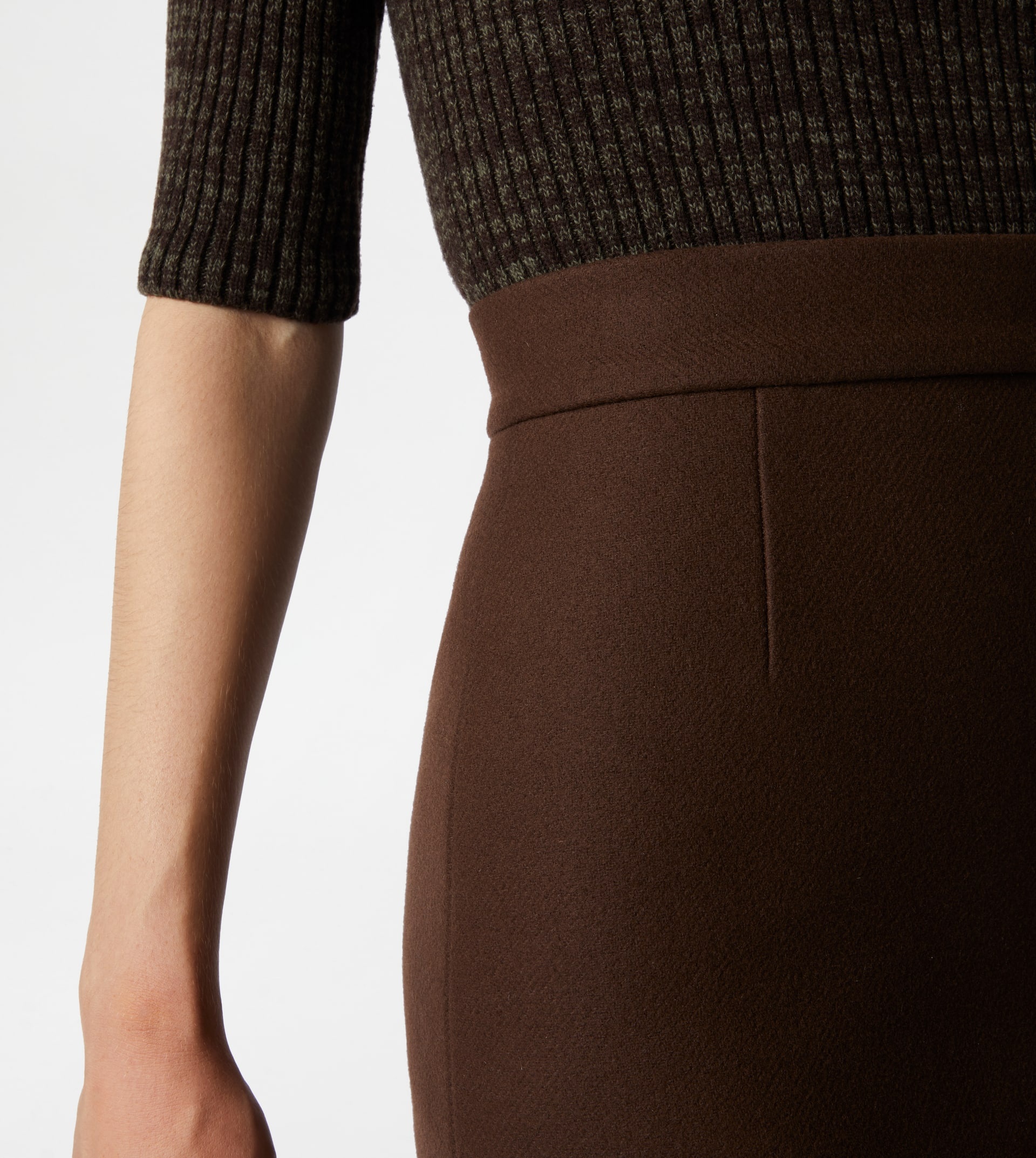 MINISKIRT - BROWN - 5