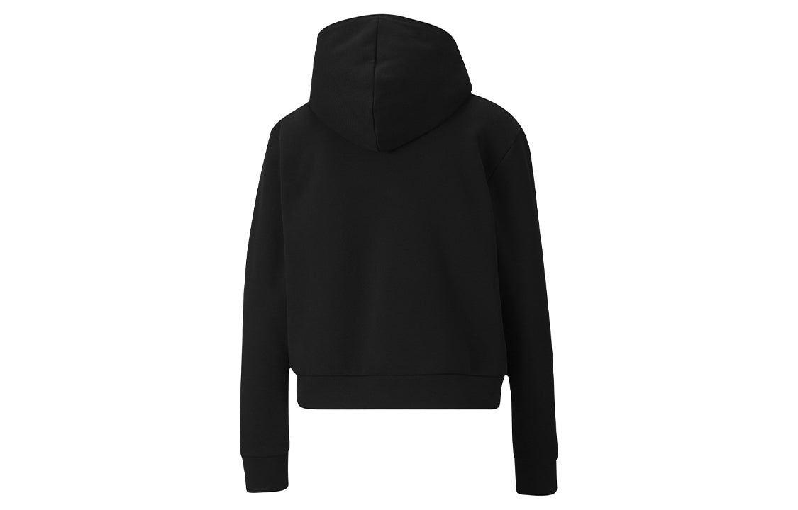 (WMNS) PUMA Nu-Tility Hoodie 'Black White' 585257-01 - 2
