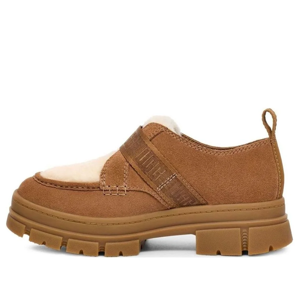 (WMNS) UGG Ashton Shoe Suede 'Chestnut' 1134850-CHE - 1